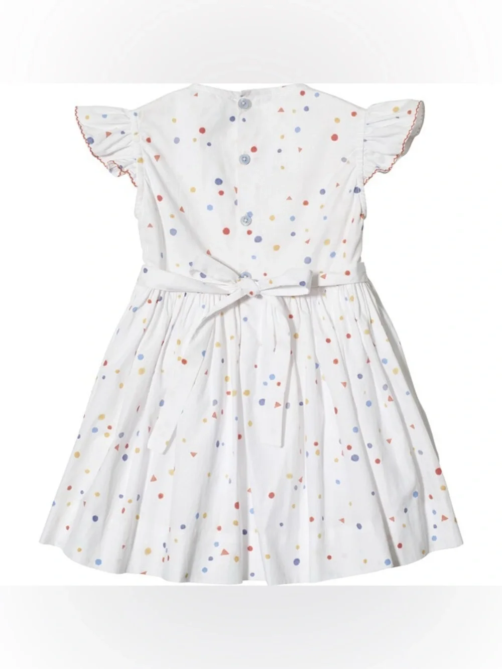 Oso & Me Betty Smocked Dress in Signature Dot